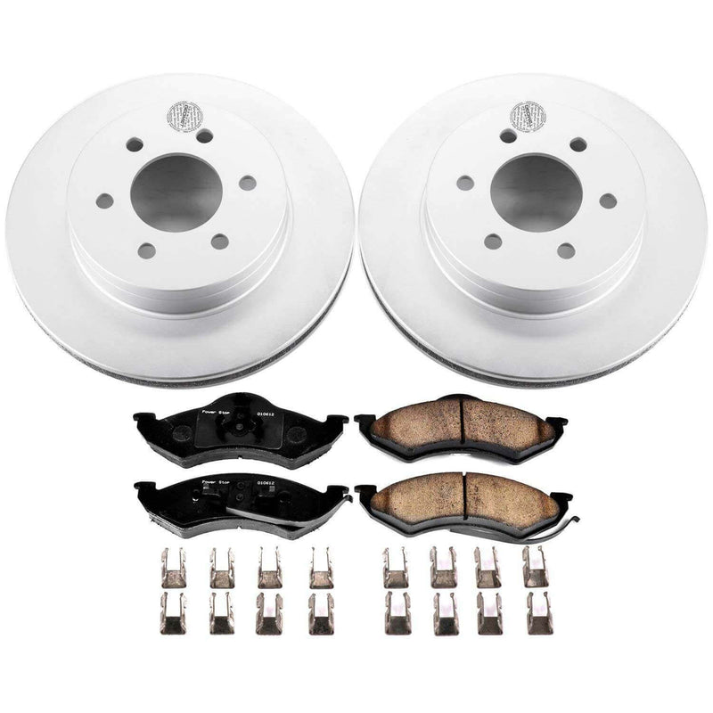 Power Stop CRK2138 Z17 Evolution Front Brake Kit for 1999 Dodge Dakota product image