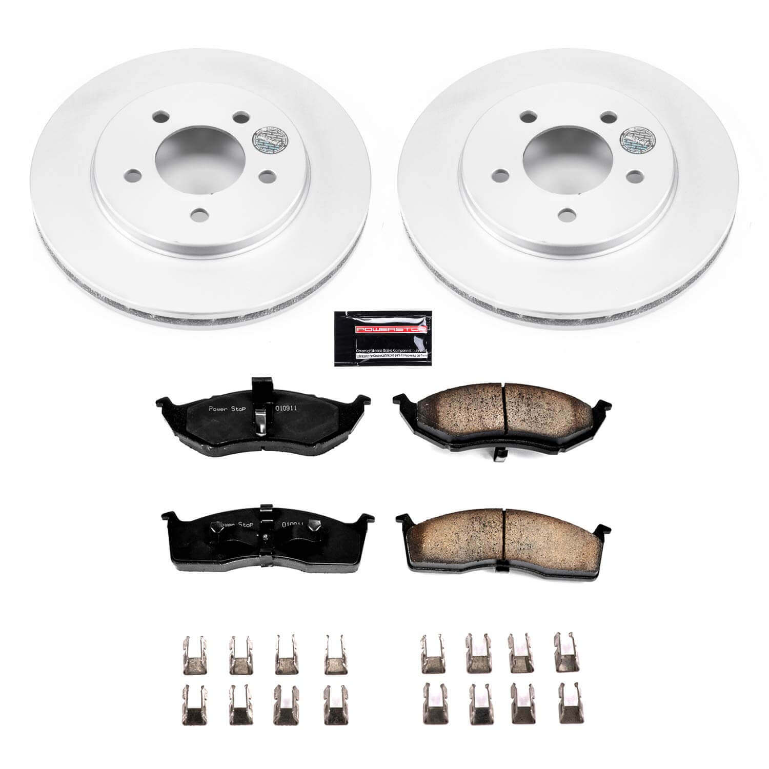 Power Stop CRK2140 Z17 Evolution Front Brake Kit for 2000 Chrysler Grand Voyager product image