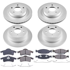 Power Stop CRK2148 - Z17 Evolution Front And Rear Brake Kit vehicle fitment brake part