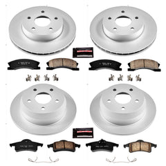 Power Stop CRK2150 - Z17 Evolution Front And Rear Brake Kit vehicle fitment brake part