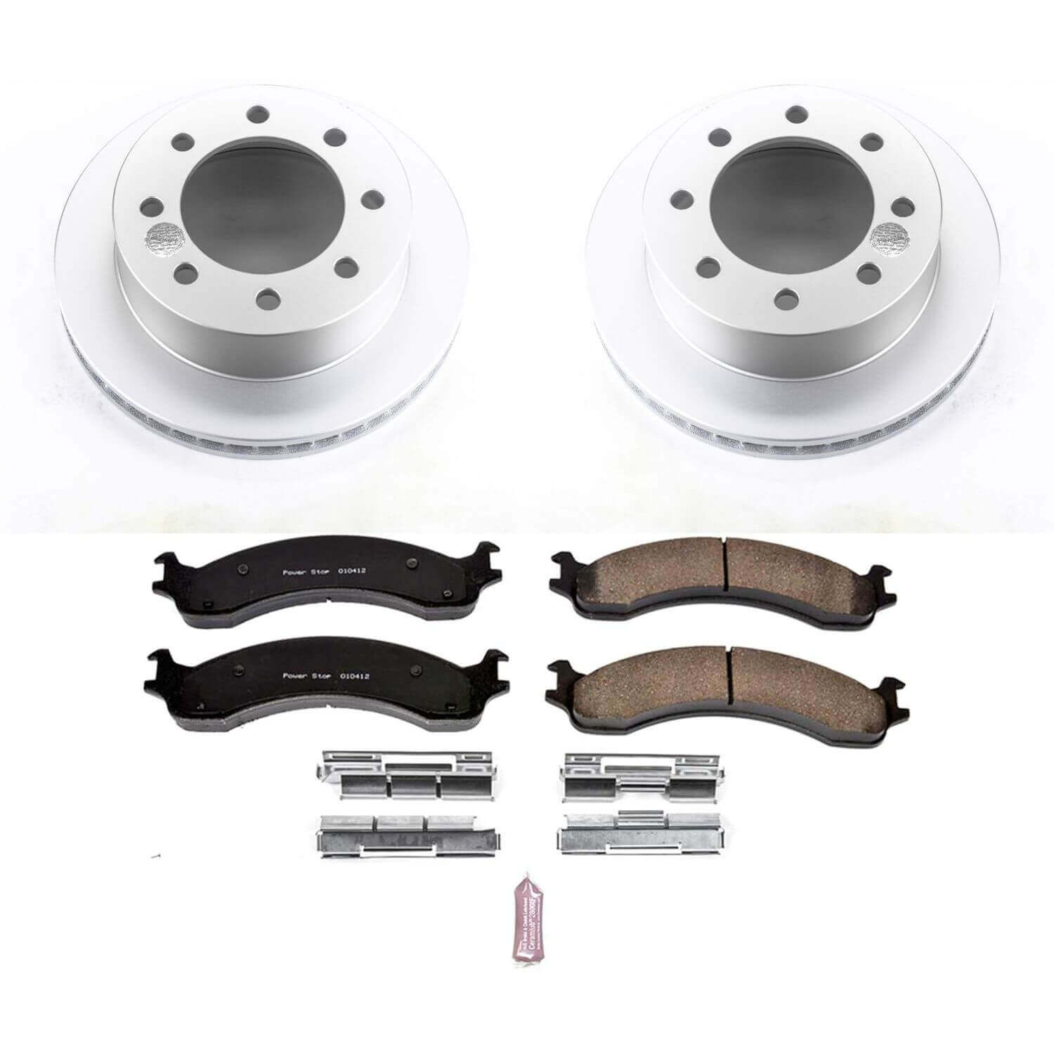 Power Stop CRK2156 Z17 Evolution Front Brake Kit for 2000-2002 Dodge Ram 2500 product image