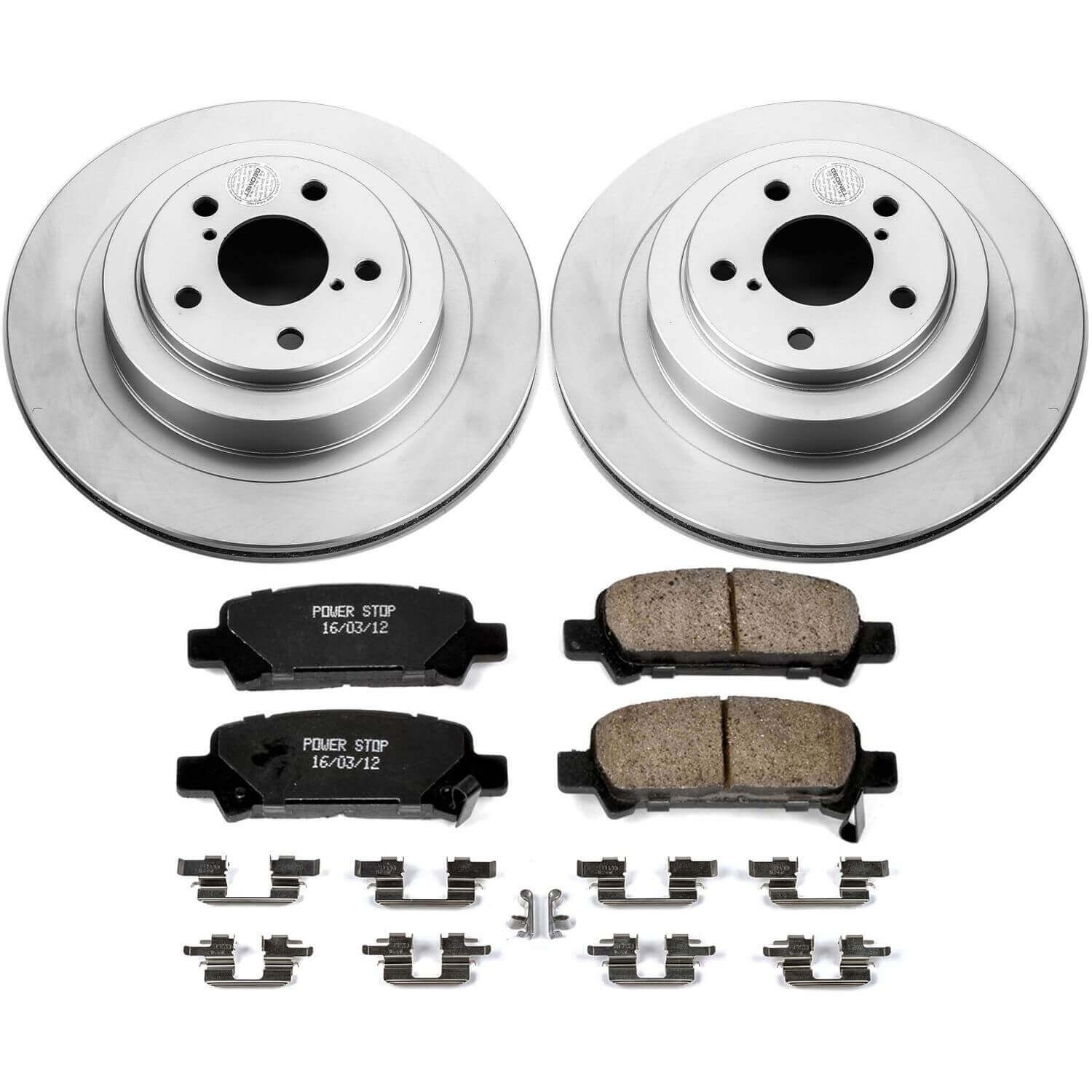 Power Stop CRK219 Z17 Evolution Rear Brake Kit for 2005 Subaru Legacy GT, GT Limited product image