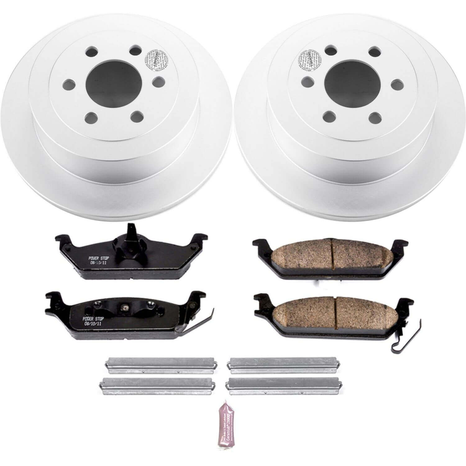 Power Stop CRK2192 Z17 Evolution Rear Brake Kit for 2003-2004 Dodge Dakota product image