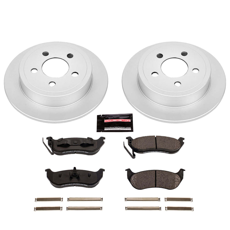 Power Stop CRK2197 - Z17 Evolution Rear Brake Kit vehicle fitment brake part