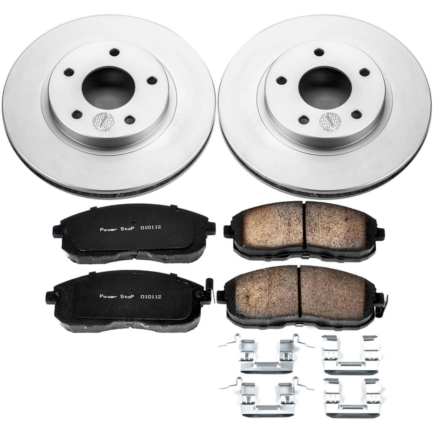 Power Stop CRK2280 Z17 Evolution Front Brake Kit for 2000-2001 Infiniti I30 product image