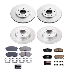 Power Stop CRK2281 Z17 Evolution Front And Rear Brake Kit for 2000-2001 Infiniti I30 product image