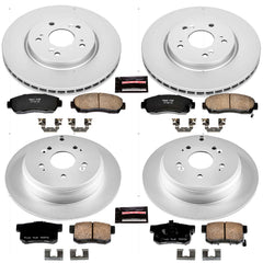 Power Stop CRK229 - Z17 Evolution Front And Rear Brake Kit vehicle fitment brake part
