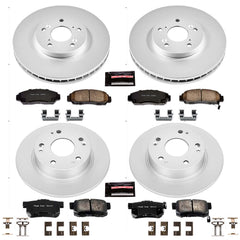 Power Stop CRK2297 - Z17 Evolution Front And Rear Brake Kit vehicle fitment brake part