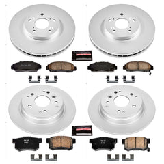 Power Stop CRK2298 - Z17 Evolution Front And Rear Brake Kit vehicle fitment brake part