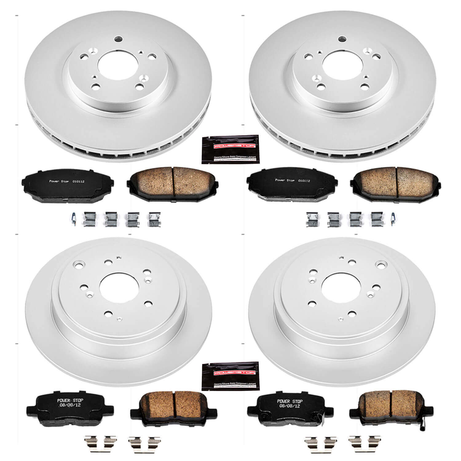 Power Stop CRK2300 - Z17 Evolution Front And Rear Brake Kit vehicle fitment brake part