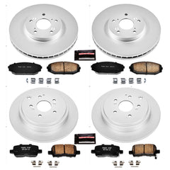 Power Stop CRK2300 - Z17 Evolution Front And Rear Brake Kit vehicle fitment brake part