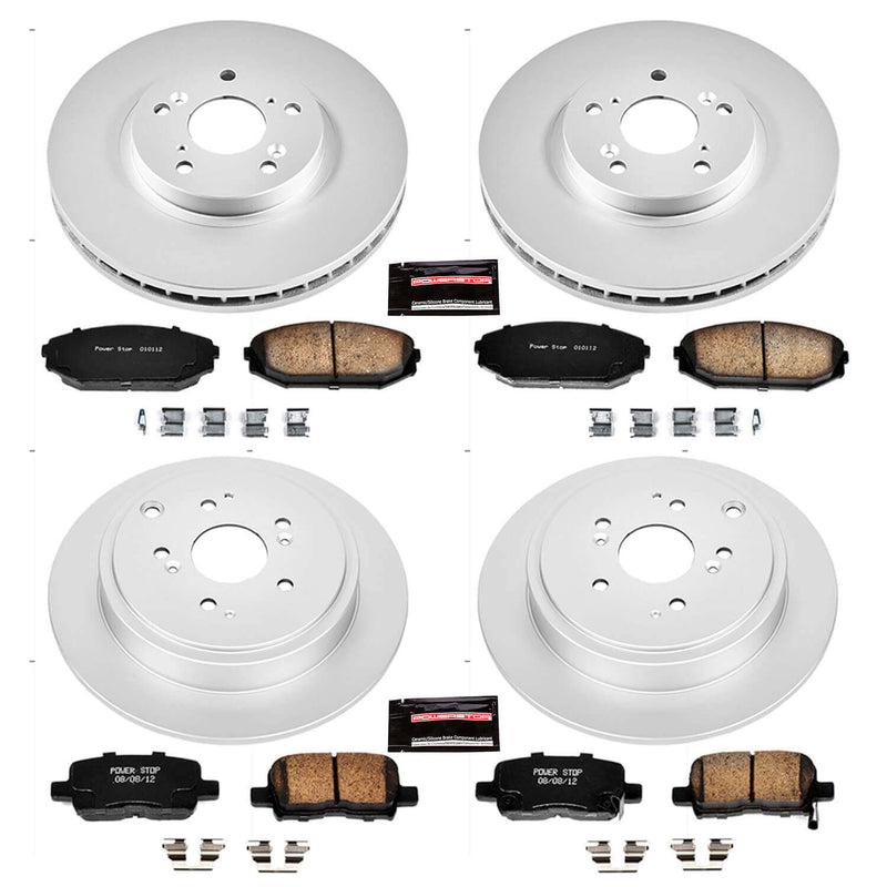 Power Stop CRK2300 - Z17 Evolution Front And Rear Brake Kit vehicle fitment brake part