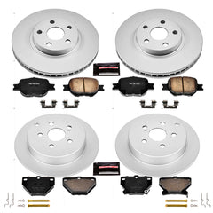 Power Stop CRK2314 - Z17 Evolution Front And Rear Brake Kit vehicle fitment brake part