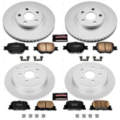 Power Stop CRK2315 - Z17 Evolution Front And Rear Brake Kit vehicle fitment brake part