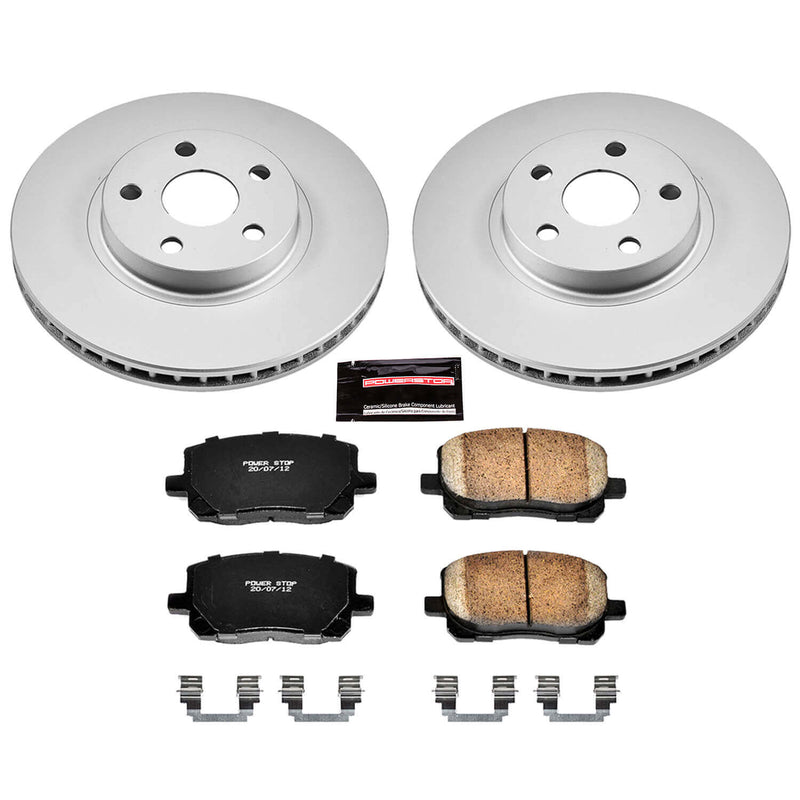 Power Stop CRK2316 - Z17 Evolution Front Brake Kit vehicle fitment brake part
