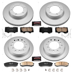 Power Stop CRK2325 - Z17 Evolution Front And Rear Brake Kit vehicle fitment brake part