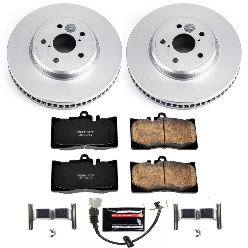 Power Stop CRK2327 Z17 Evolution Front Pad And Rotor Kit for 2001-2006 Lexus LS430 product image