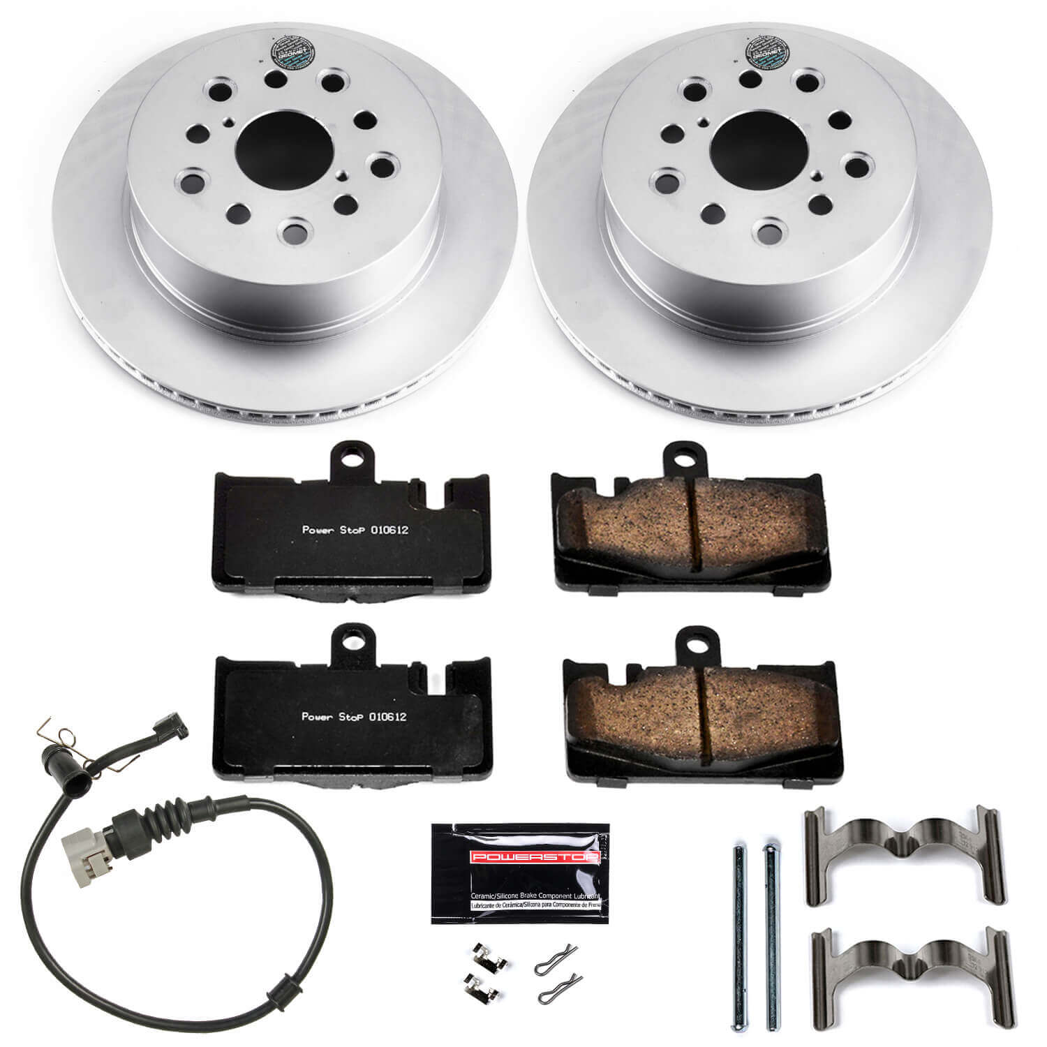 Power Stop CRK2329 Z17 Evolution Rear Pad And Rotor Kit for 2001-2006 Lexus LS430 product image