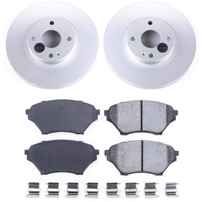 Power Stop CRK2353 Z17 Evolution Front Pad And Rotor Kit for 2001-2005 Mazda Miata / MX-5 product image