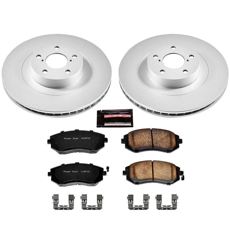 Power Stop CRK2373 - Z17 Evolution Front Brake Kit vehicle fitment brake part