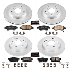 Power Stop CRK2387 - Z17 Evolution Front And Rear Brake Kit vehicle fitment brake part