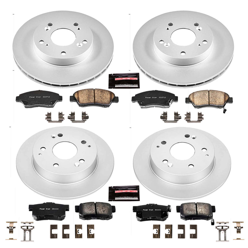 Power Stop CRK2387 - Z17 Evolution Front And Rear Brake Kit vehicle fitment brake part