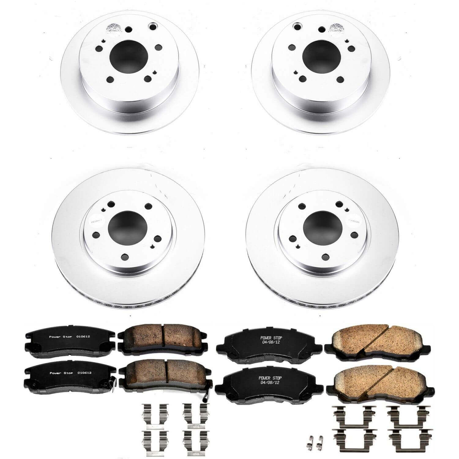 Power Stop CRK2395 - Z17 Evolution Front And Rear Brake Kit vehicle fitment brake part