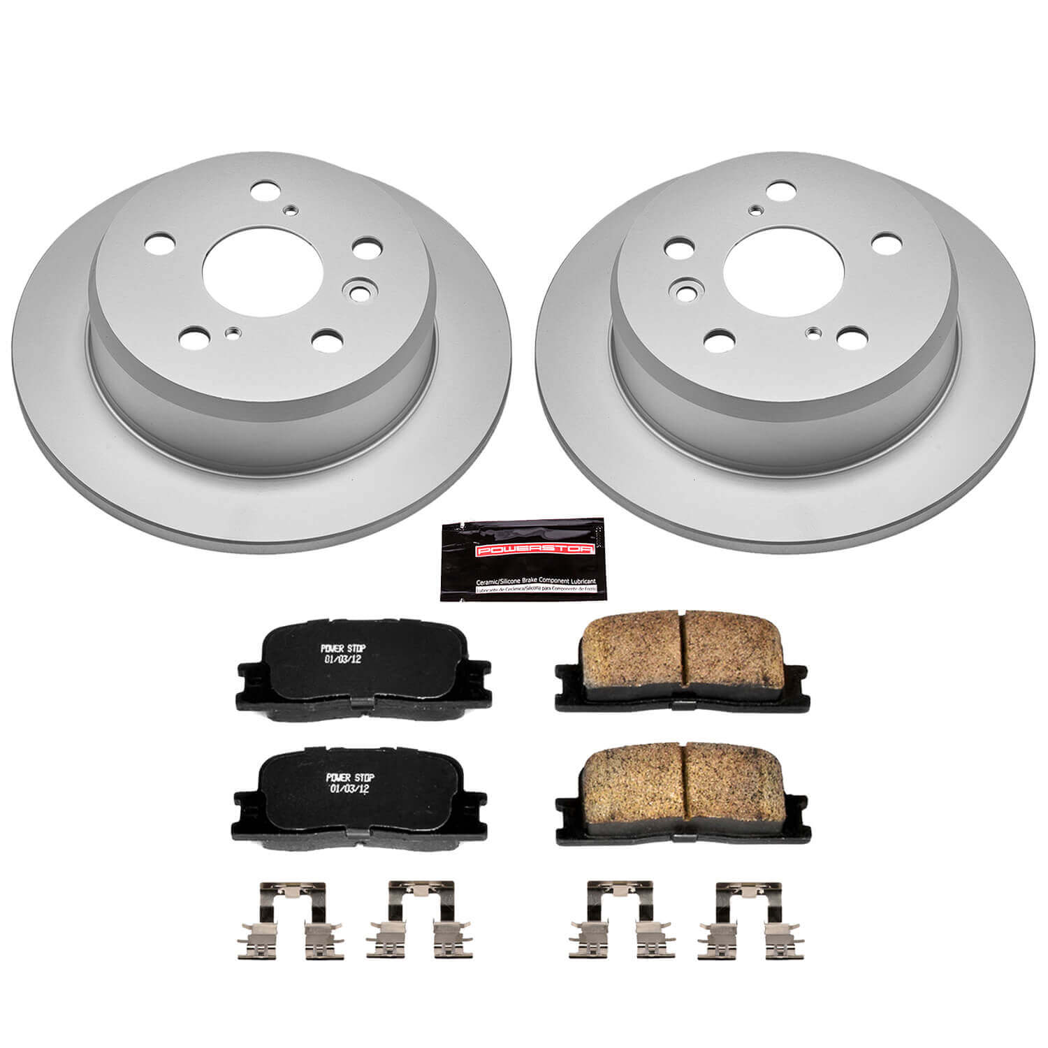 Power Stop CRK2418 - Z17 Evolution Rear Brake Kit vehicle fitment brake part