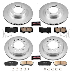 Power Stop CRK2422 - Z17 Evolution Front And Rear Brake Kit vehicle fitment brake part