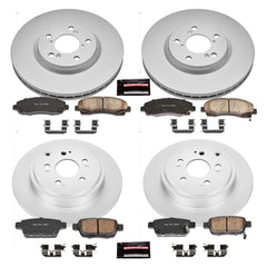 Power Stop CRK2430 - Z17 Evolution Front And Rear Brake Kit vehicle fitment brake part