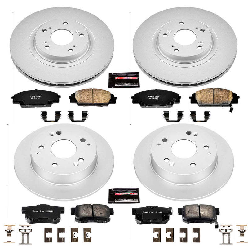 Power Stop CRK2441 - Z17 Evolution Front And Rear Brake Kit vehicle fitment brake part