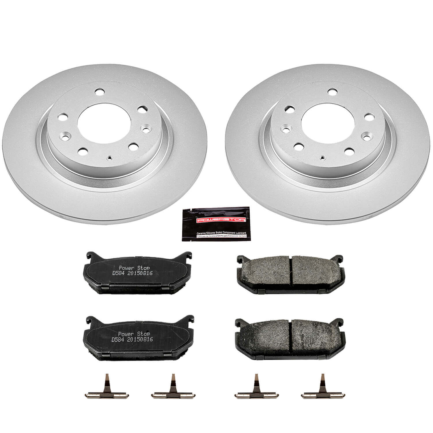 Power Stop CRK2453 - Z17 Evolution Rear Brake Kit vehicle fitment brake part