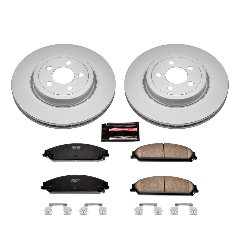 Power Stop CRK2560 - Z17 Evolution Front Brake Kit vehicle fitment brake part