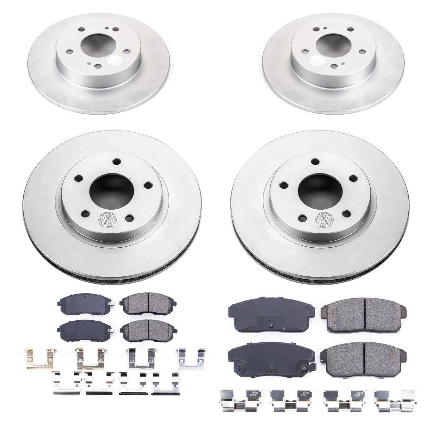 Power Stop CRK2705 Z17 Evolution Front And Rear Brake Kit for 2001 Nissan Maxima product image