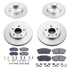 Power Stop CRK2705 Z17 Evolution Front And Rear Brake Kit for 2001 Nissan Maxima product image