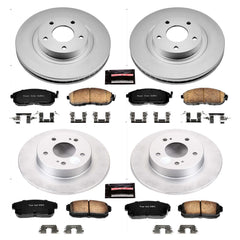 Power Stop CRK2706 - Z17 Evolution Front And Rear Brake Kit vehicle fitment brake part