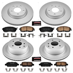 Power Stop CRK2710 - Z17 Evolution Front And Rear Brake Kit vehicle fitment brake part