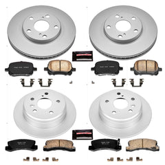 Power Stop CRK2713 - Z17 Evolution Front And Rear Brake Kit vehicle fitment brake part