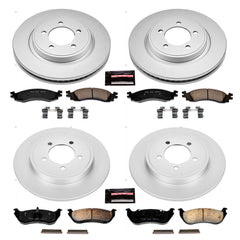Power Stop CRK2721 - Z17 Evolution Front And Rear Brake Kit vehicle fitment brake part