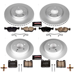 Power Stop CRK2728 - Z23 Evolution Sport Front And Rear Brake Kit vehicle fitment brake part