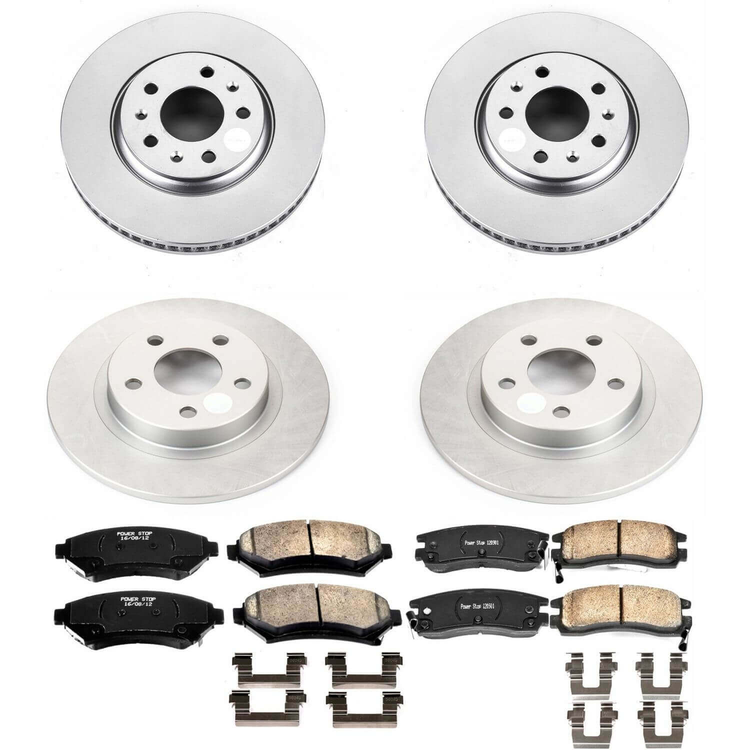 Power Stop CRK2733 - Z17 Evolution Front And Rear Brake Kit vehicle fitment brake part