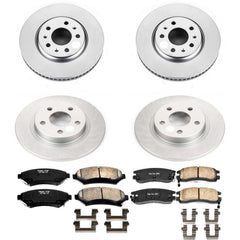 Power Stop CRK2733 - Z17 Evolution Front And Rear Brake Kit vehicle fitment brake part