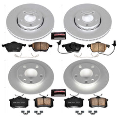 Power Stop CRK2741 - Z23 Evolution Sport Front And Rear Brake Kit vehicle fitment brake part