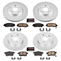 Power Stop CRK2742 - Z17 Evolution Front And Rear Brake Kit vehicle fitment brake part
