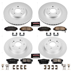 Power Stop CRK2743 - Z17 Evolution Front And Rear Brake Kit vehicle fitment brake part