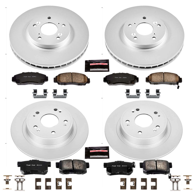 Power Stop CRK2743 - Z17 Evolution Front And Rear Brake Kit vehicle fitment brake part