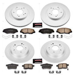 Power Stop CRK2744 - Z17 Evolution Front And Rear Brake Kit vehicle fitment brake part