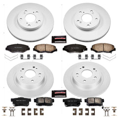 Power Stop CRK2745 - Z17 Evolution Front And Rear Brake Kit vehicle fitment brake part