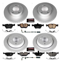 Power Stop CRK2747 - Z23 Evolution Sport Front And Rear Brake Kit vehicle fitment brake part
