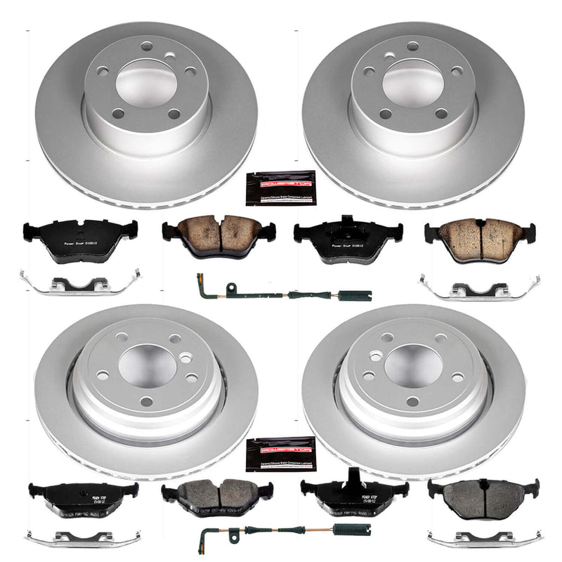 Power Stop CRK2747 - Z23 Evolution Sport Front And Rear Brake Kit vehicle fitment brake part